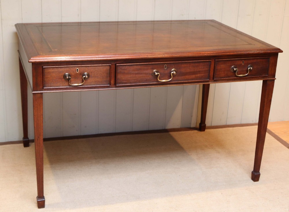Large Mahogany Writing Table  View IV