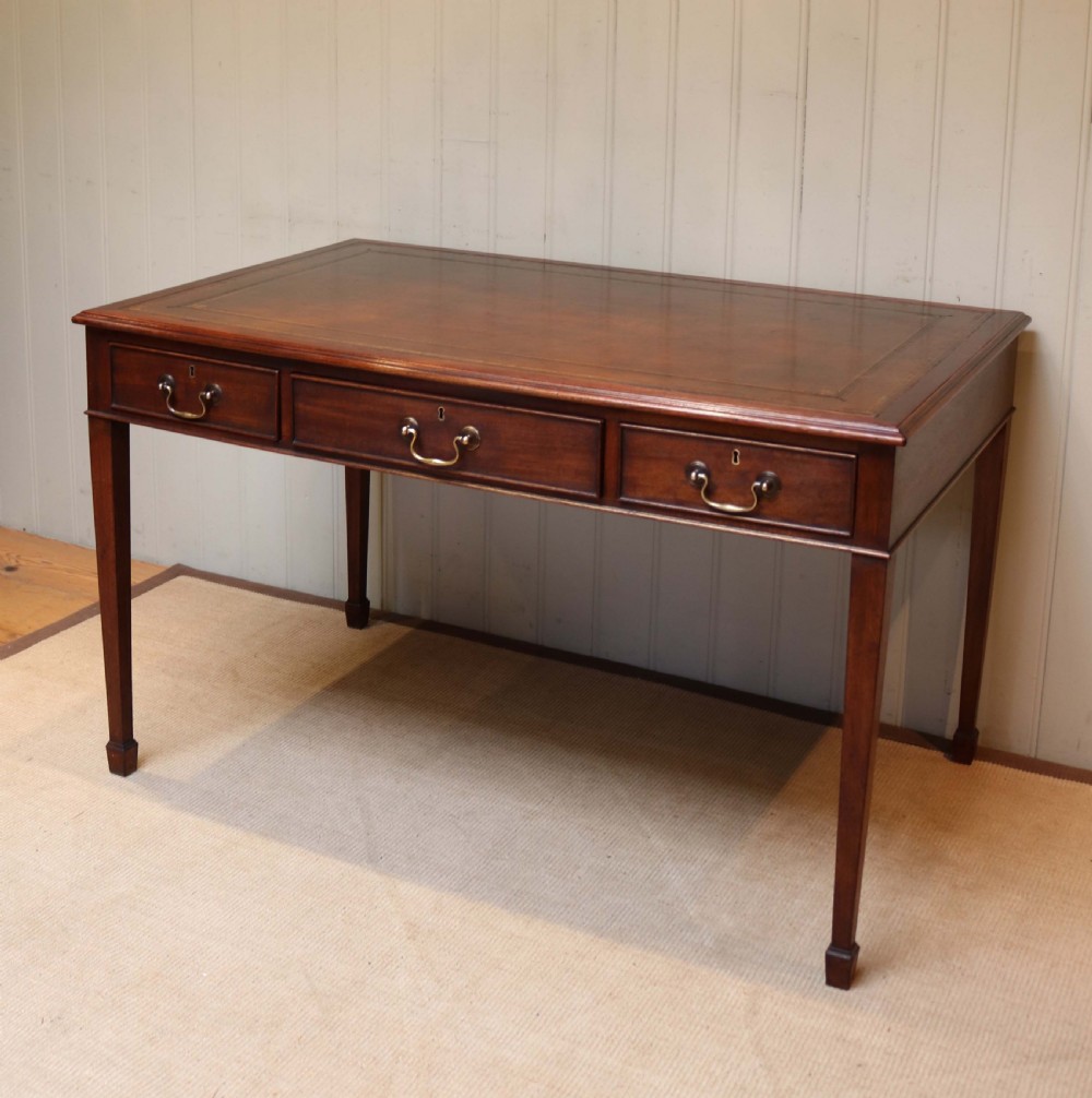 Large Mahogany Writing Table  View V