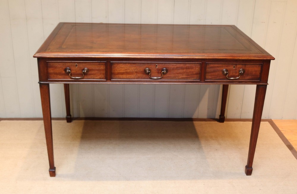 Large Mahogany Writing Table  View VII