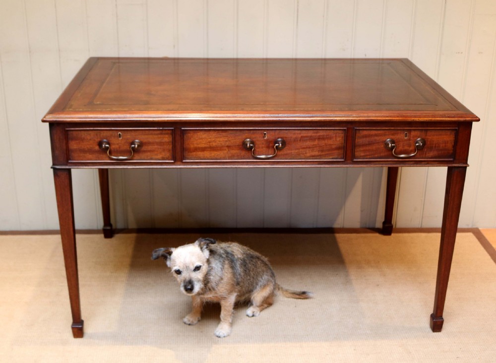 Large Mahogany Writing Table  View VIII