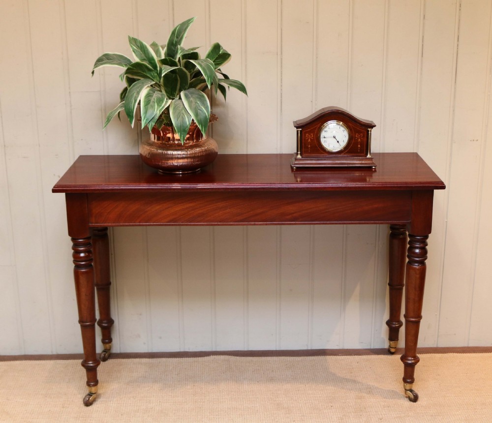Mid 19th Century Mahogany Hall Table View V