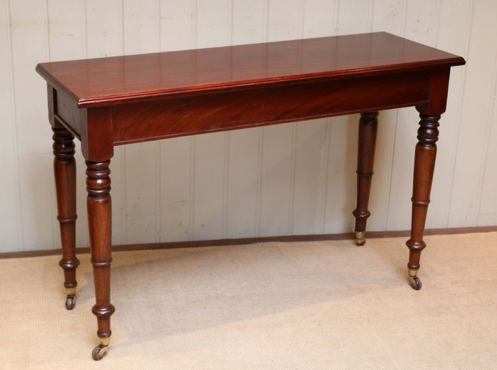 Mid 19th Century Mahogany Hall Table View VII
