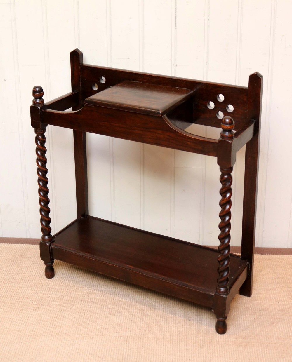 Oak Stick Stand  View III
