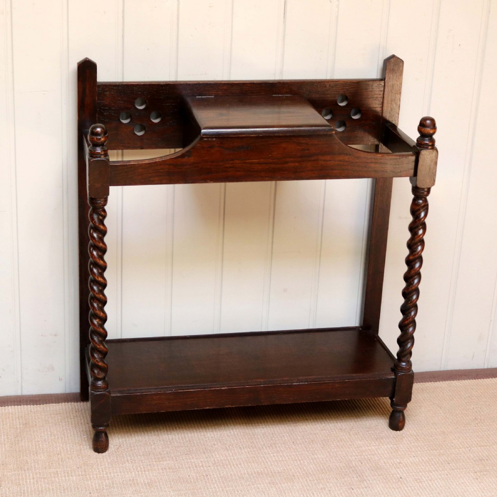 Oak Stick Stand  View VI