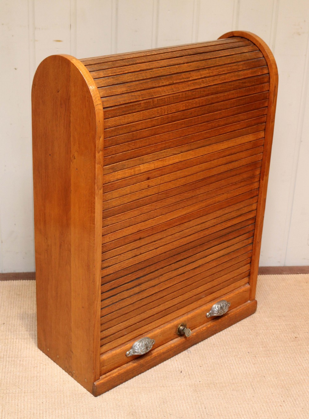 Unusual Tambour Front Cabinet View IV