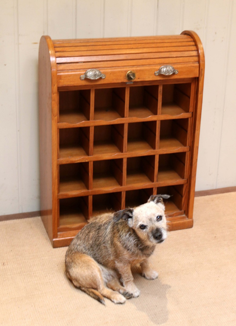 Unusual Tambour Front Cabinet View VI
