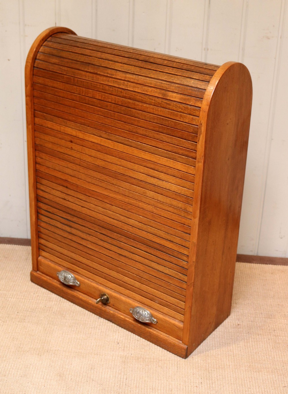 Unusual Tambour Front Cabinet View VII