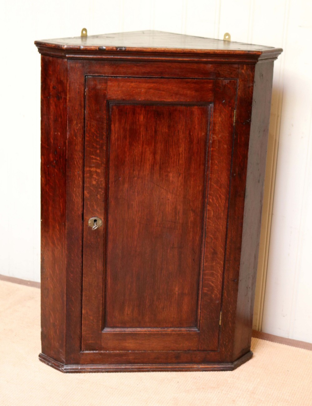 Oak Corner Cupboard