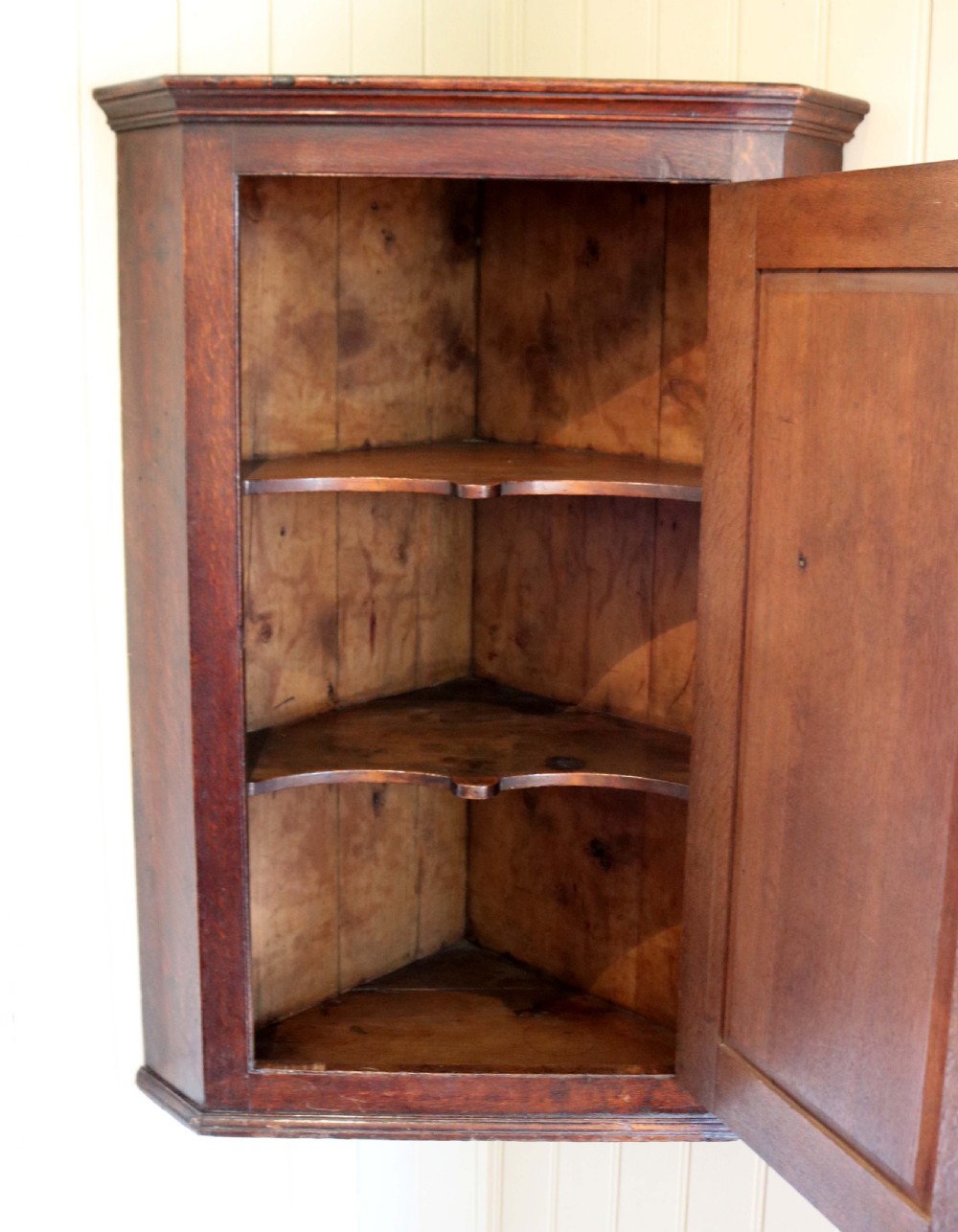 Oak Corner Cupboard View III