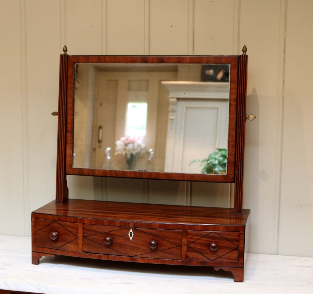Mahogany Dressing Table Mirror  View V