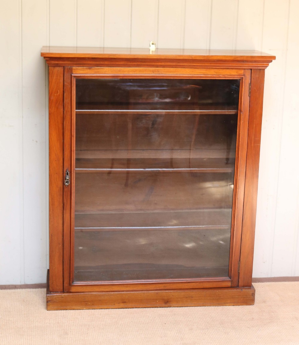 Walnut Glazed Bookcase View VI