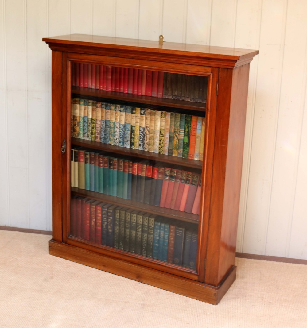 Walnut Glazed Bookcase View VII