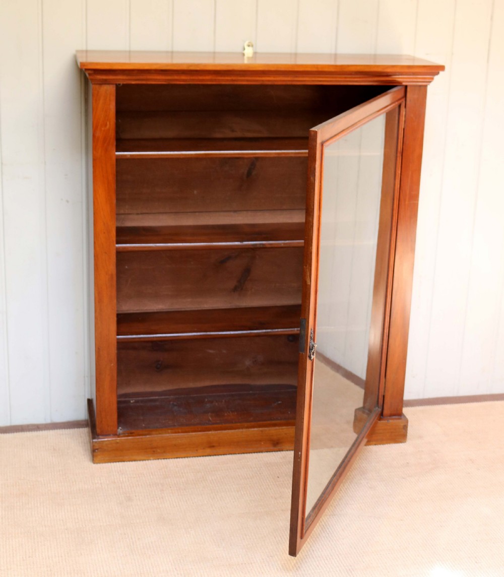 Walnut Glazed Bookcase View VIII