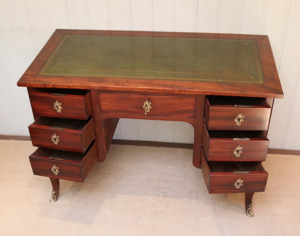 Victorian Mahogany Desk View III