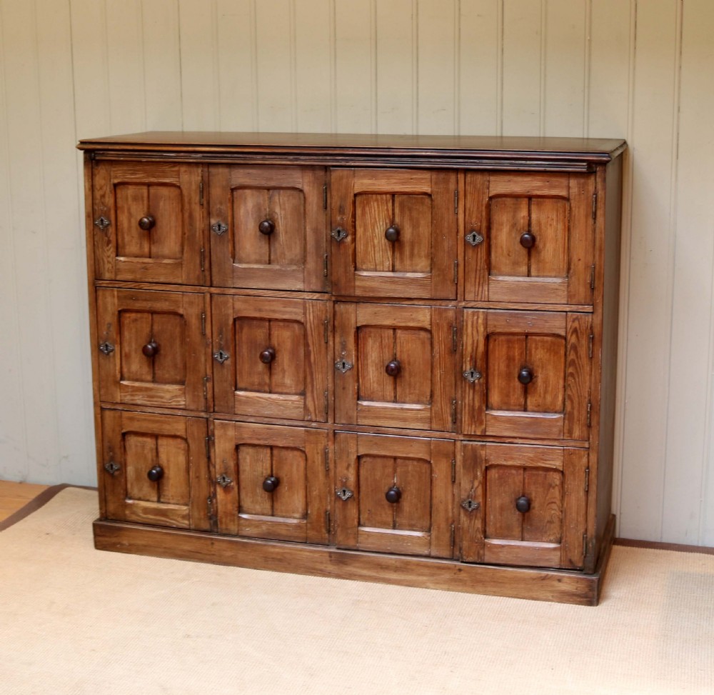 Pitch Pine Sectional Cabinet  View II