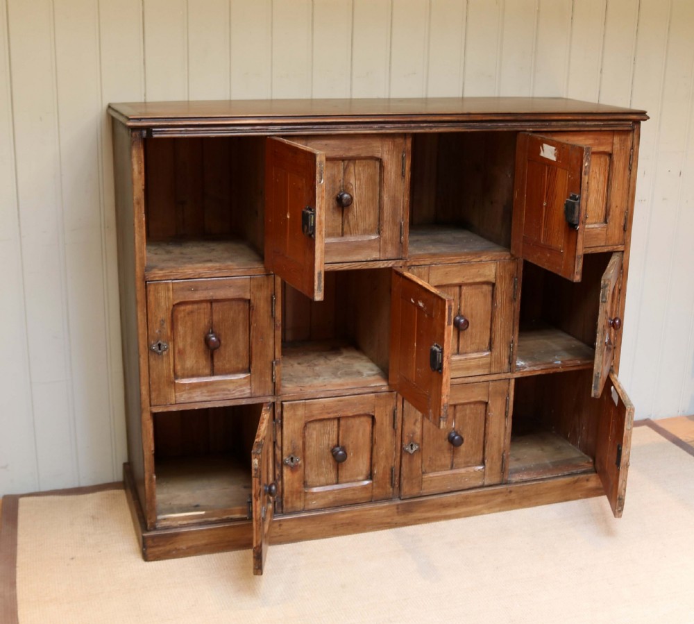 Pitch Pine Sectional Cabinet  View III