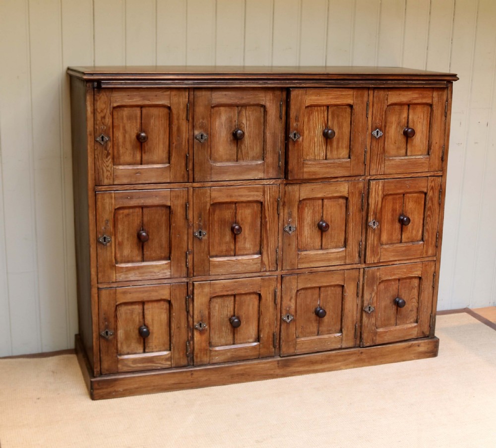 Pitch Pine Sectional Cabinet  View IV