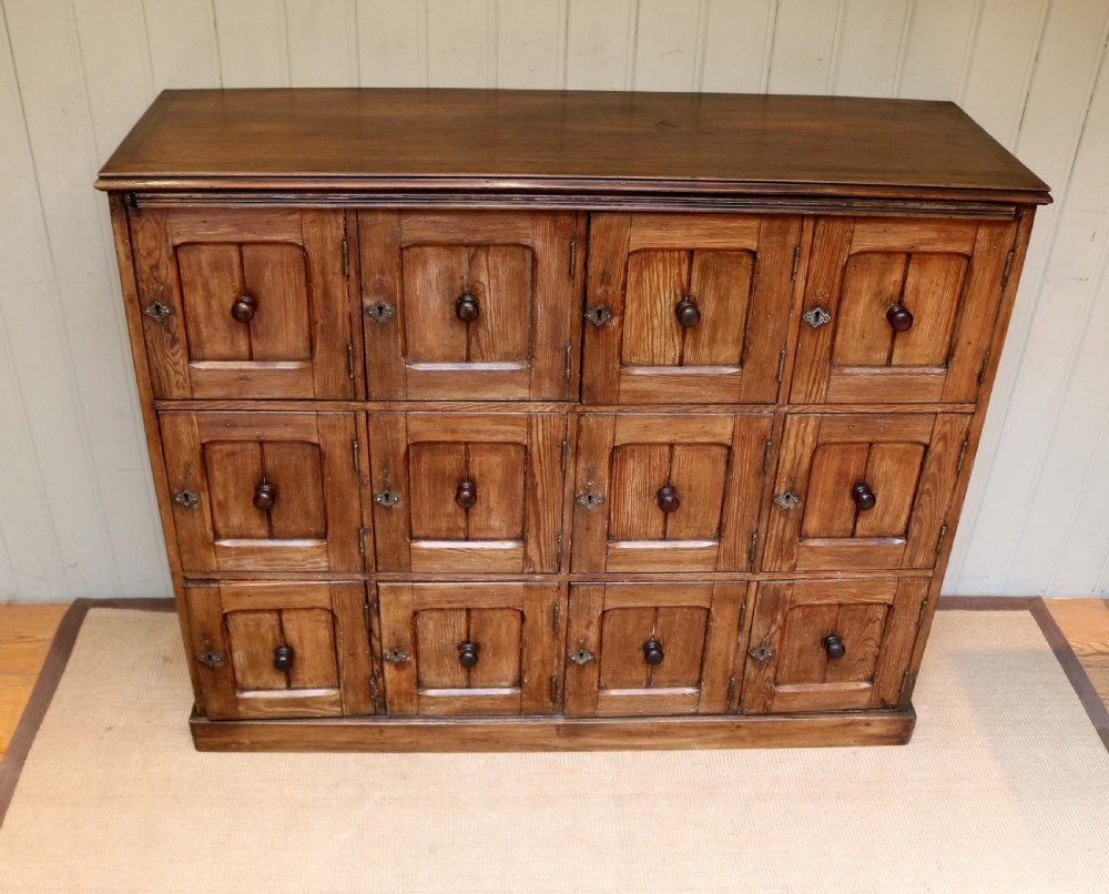 Pitch Pine Sectional Cabinet  View V