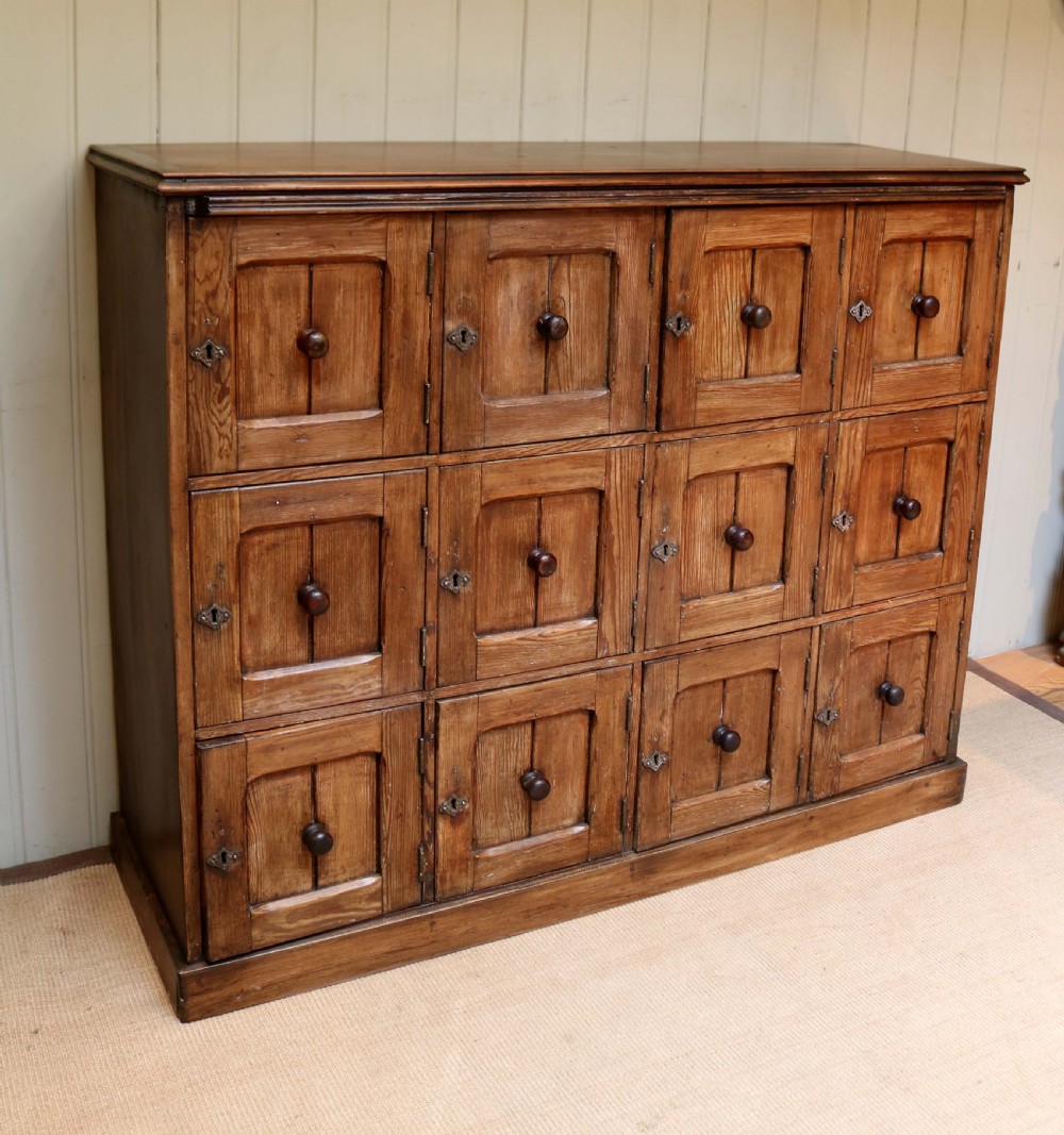 Pitch Pine Sectional Cabinet  View VI