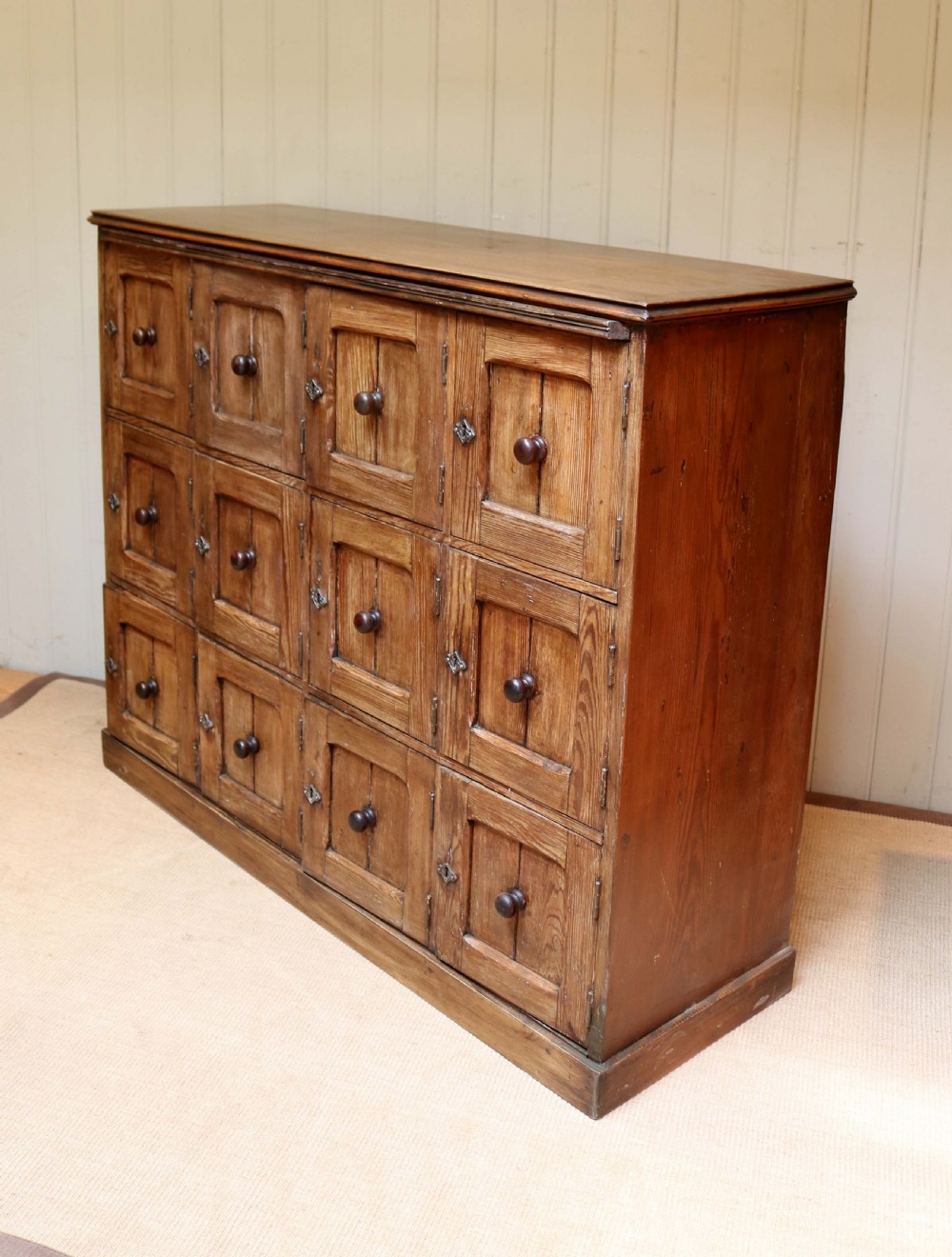 Pitch Pine Sectional Cabinet  View VII