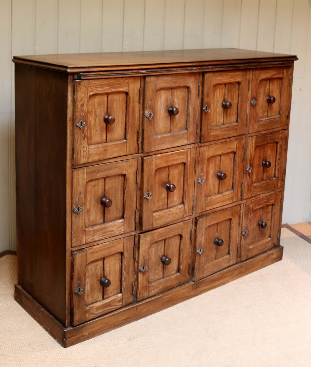 Pitch Pine Sectional Cabinet  View VIII