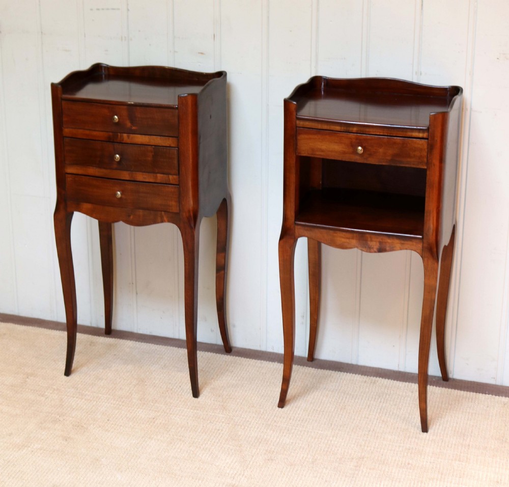 Pair Of Mahogany Finish Bedside Cabinets  View II