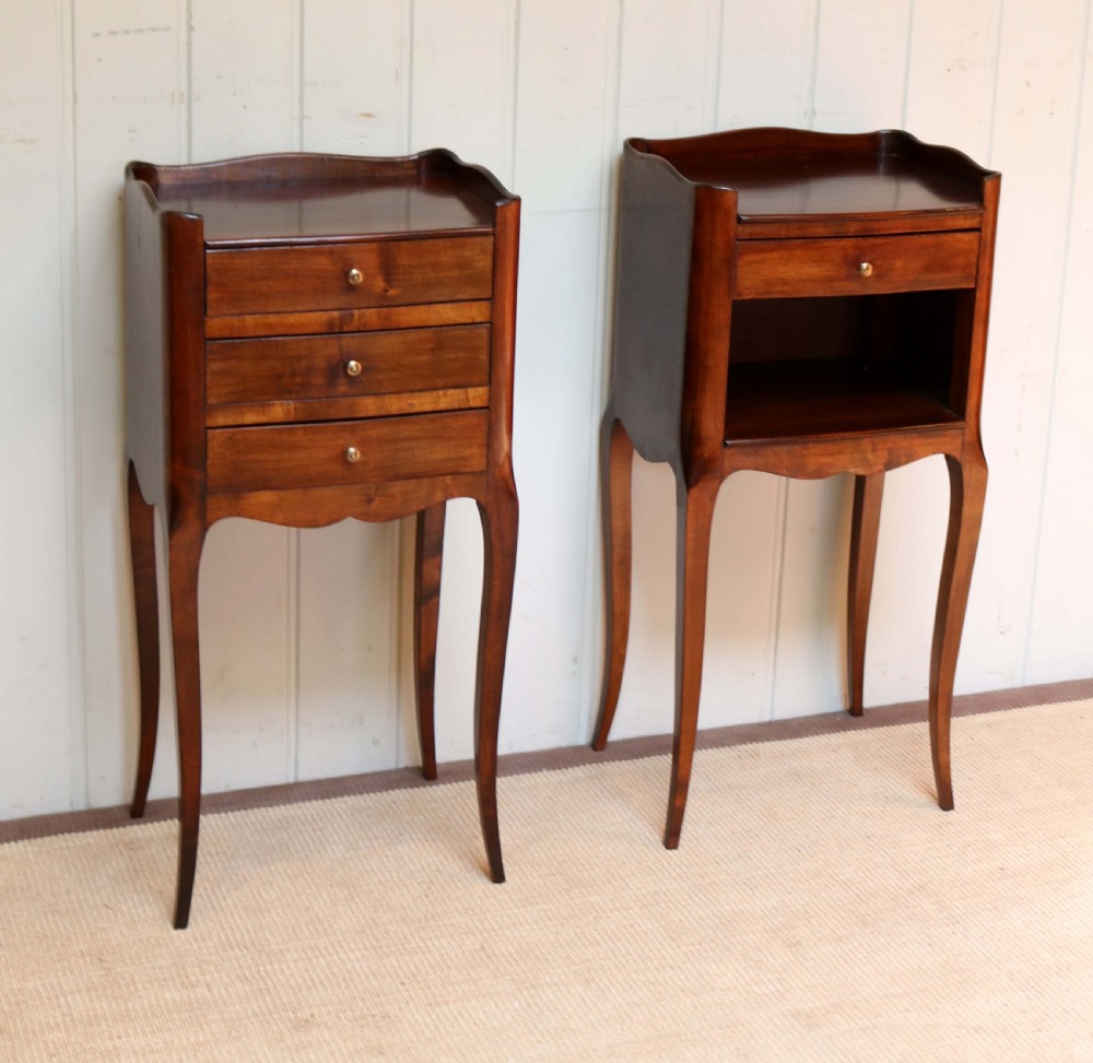 Pair Of Mahogany Finish Bedside Cabinets  View IV
