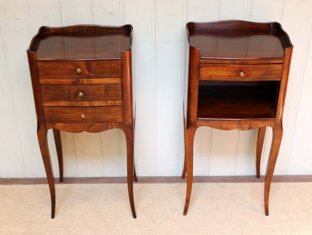Pair Of Mahogany Finish Bedside Cabinets  View VI
