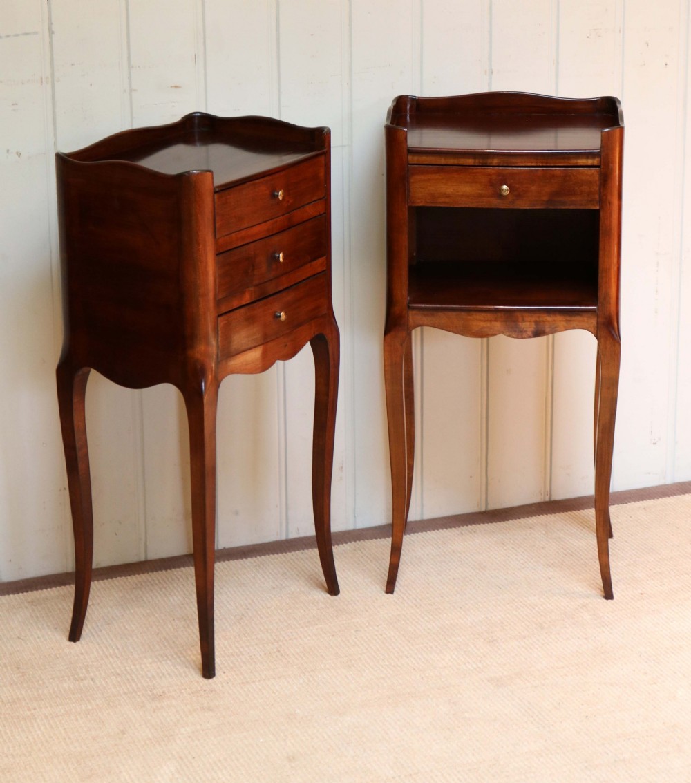 Pair Of Mahogany Finish Bedside Cabinets  View VII