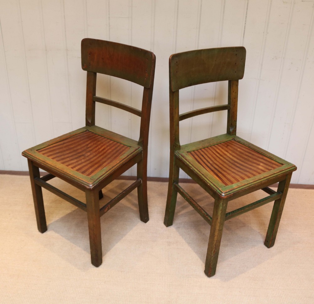 Set Of Ten French Bistro Chairs  View VI