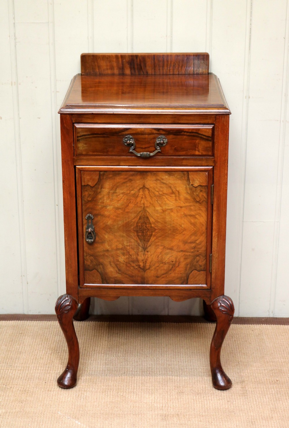 Queen Anne Style Walnut Cabinet