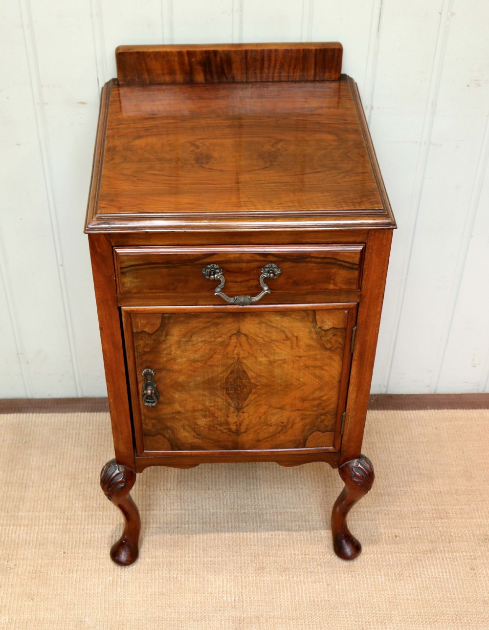 Queen Anne Style Walnut Cabinet View IV