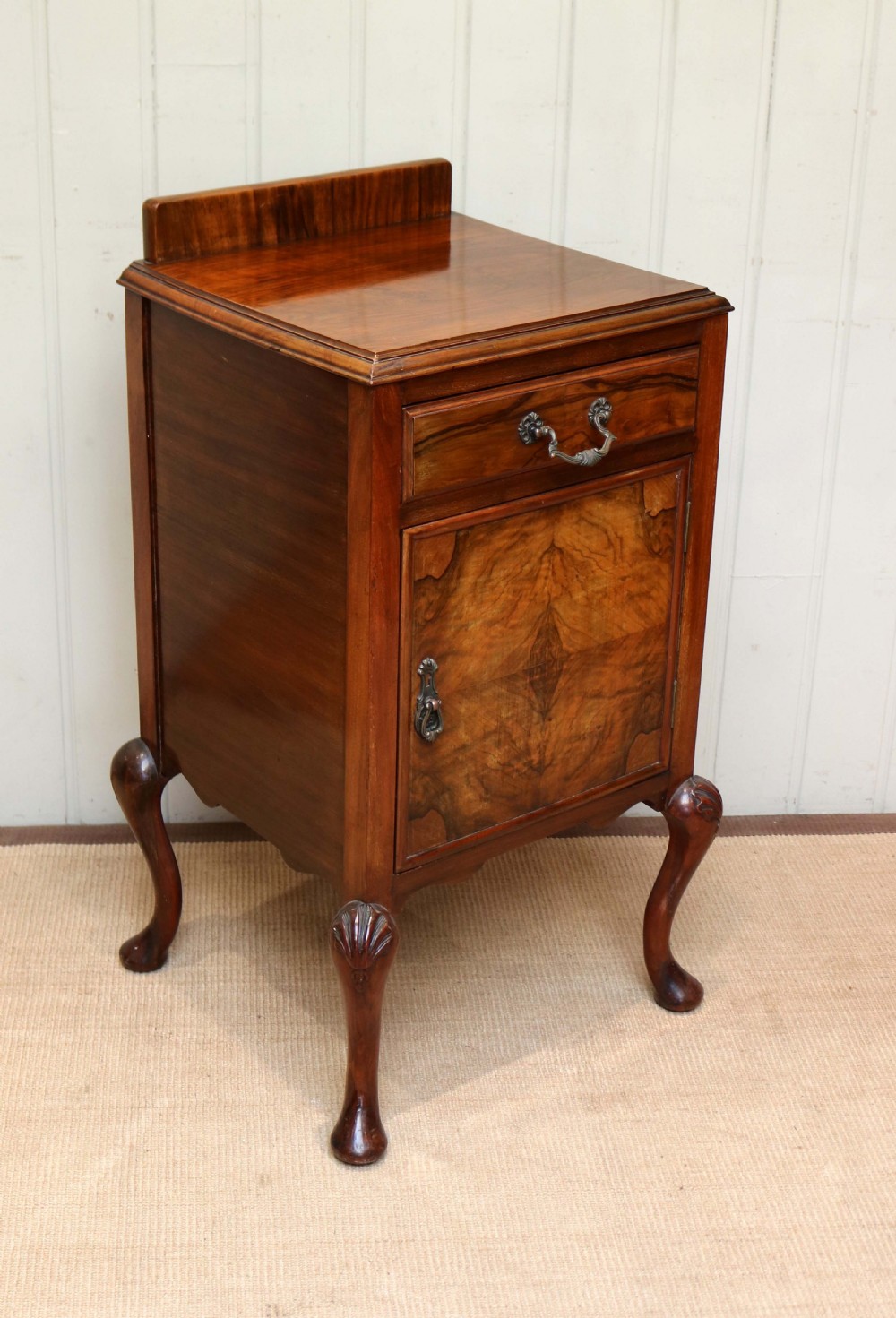 Queen Anne Style Walnut Cabinet View V
