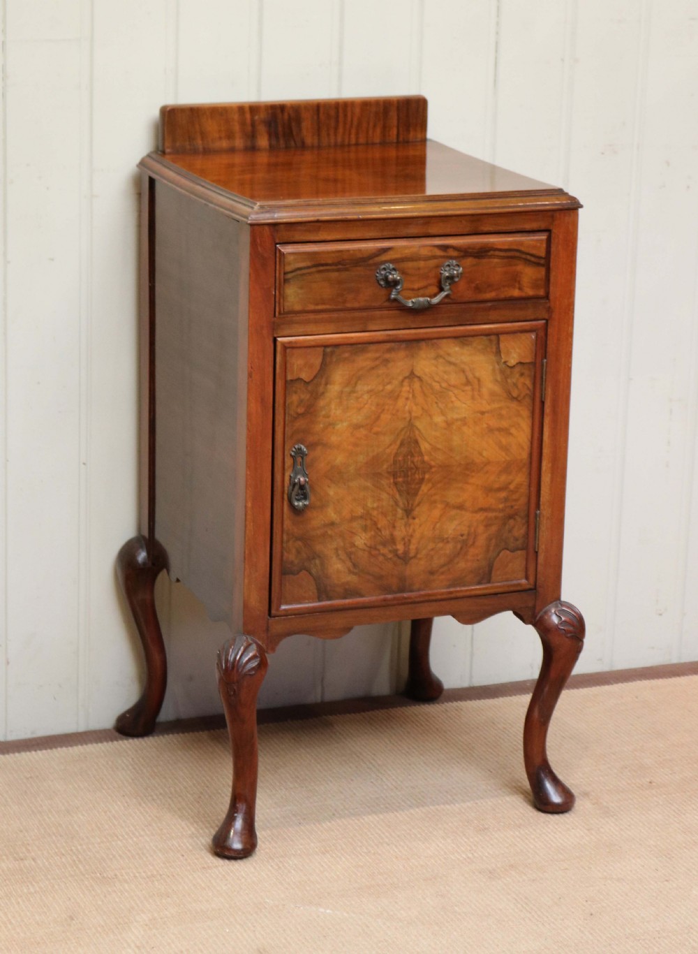 Queen Anne Style Walnut Cabinet View IX