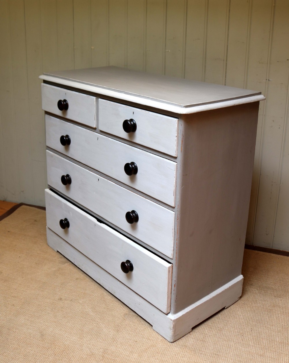 Victorian Painted Chest Of Drawers  View V