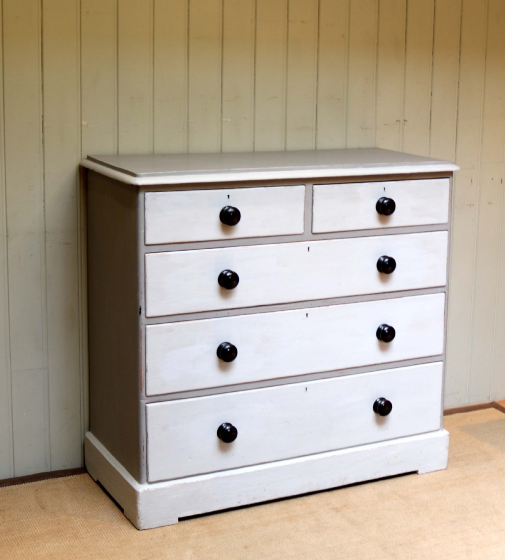 Victorian Painted Chest Of Drawers  View VIII