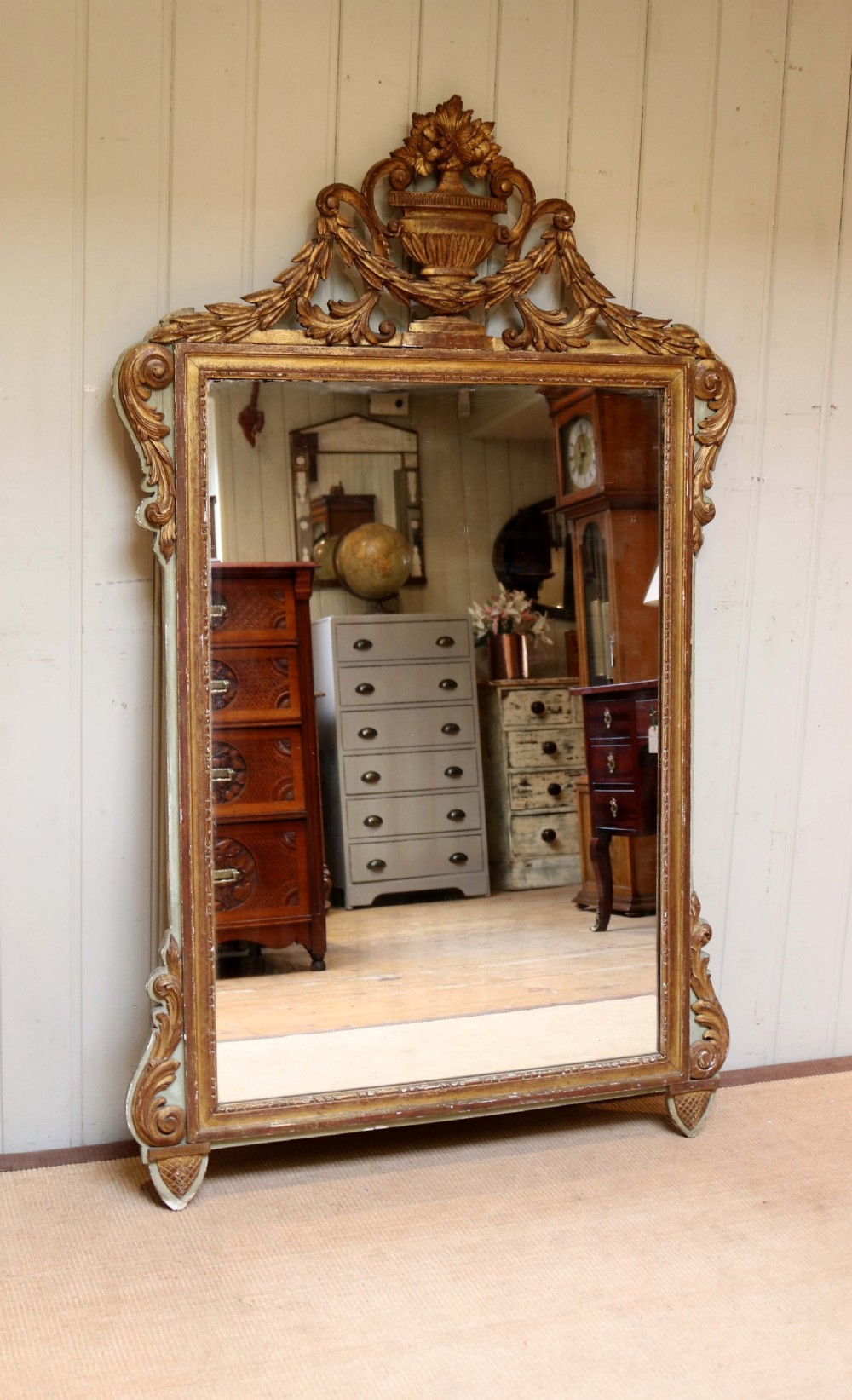 Late Victorian Giltwood Mirror View III
