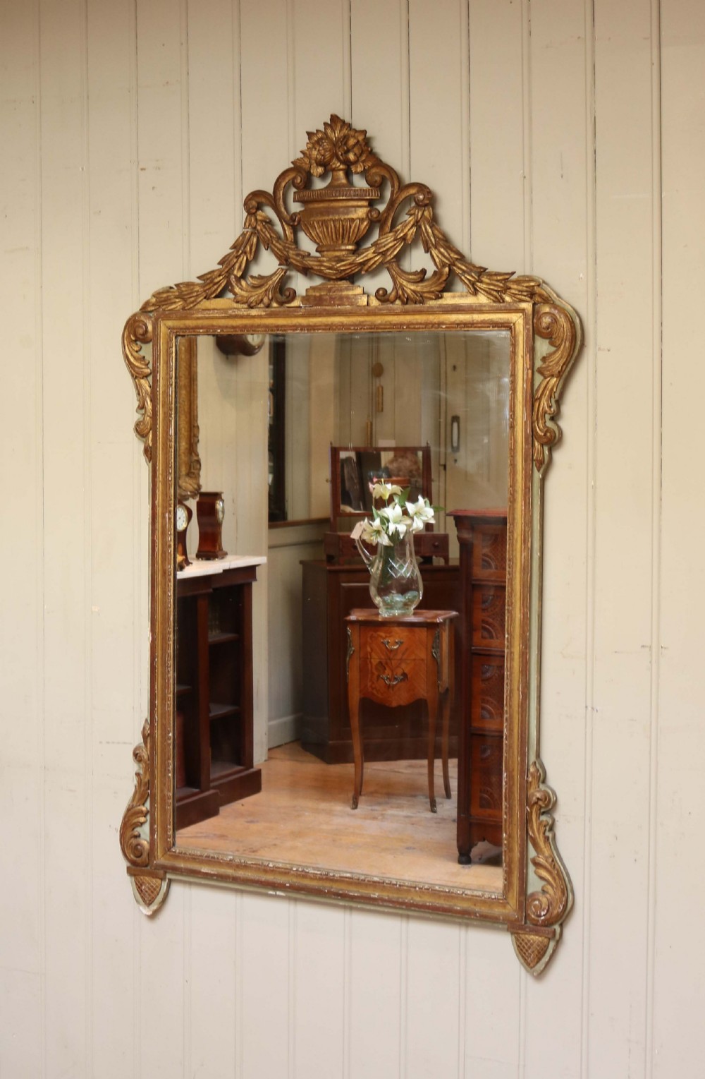 Late Victorian Giltwood Mirror View VII