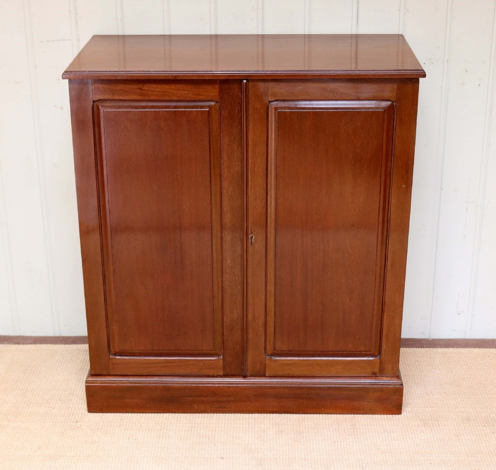 Edwardian Mahogany Side Cabinet 