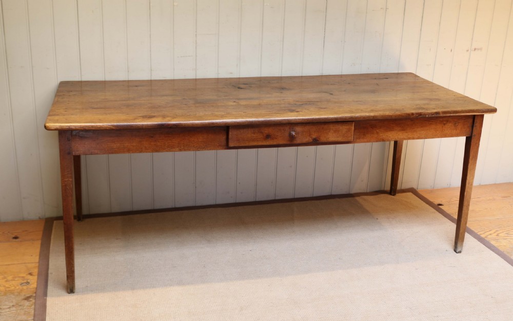 French Oak Farmhouse Table  View III