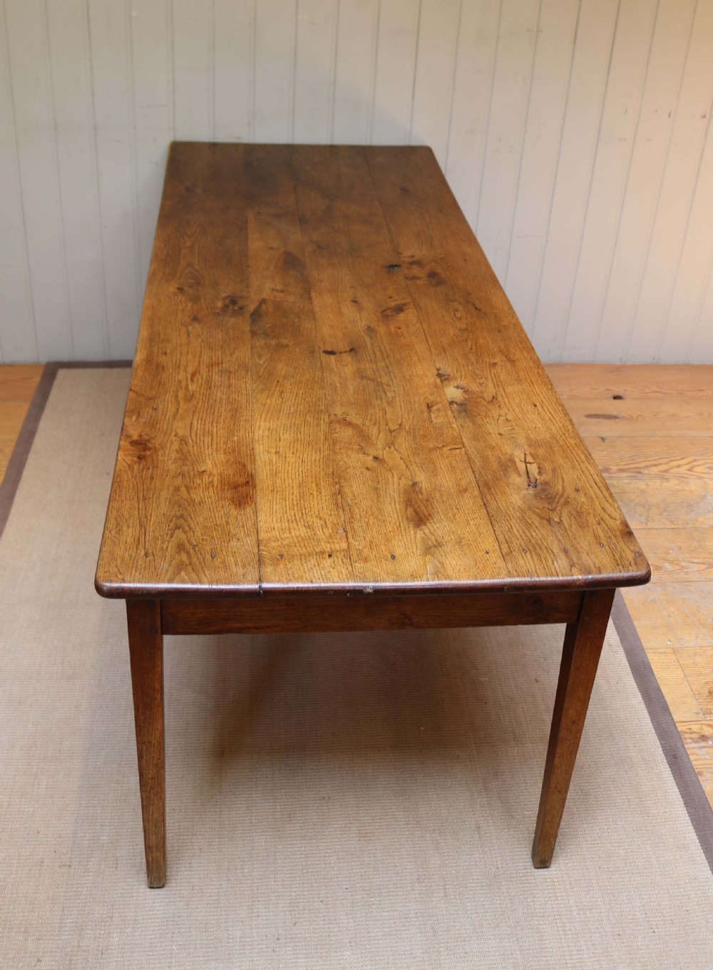 French Oak Farmhouse Table  View VII