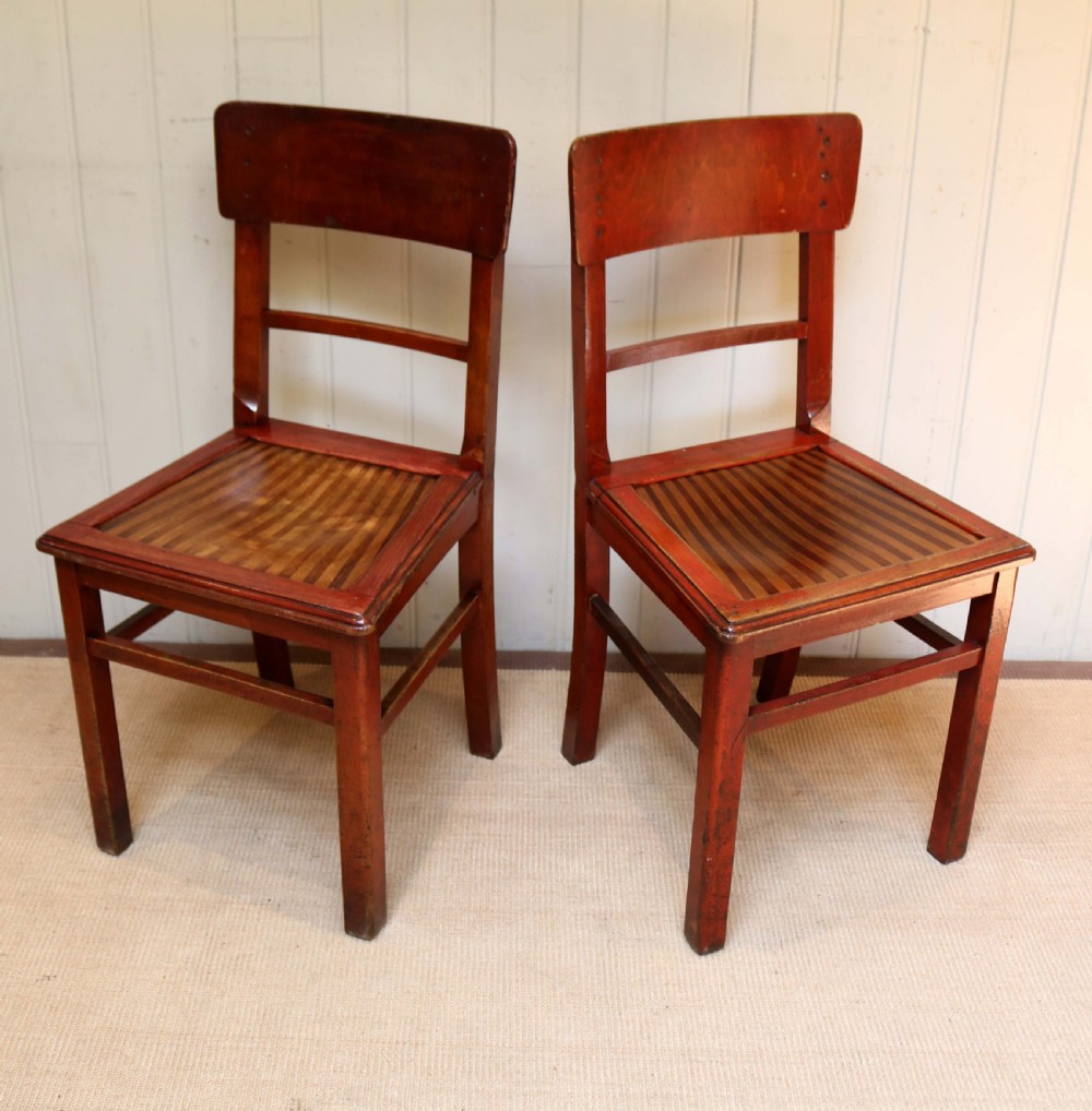 Set Of Six French Bistro Chairs View IV