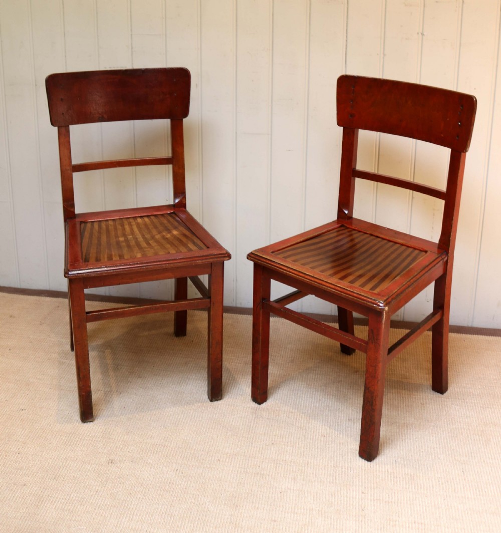 Set Of Six French Bistro Chairs View VI