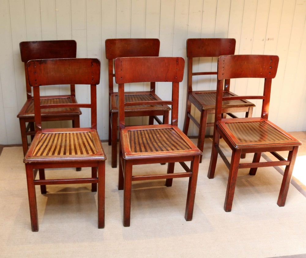 Set Of Six French Bistro Chairs View VII