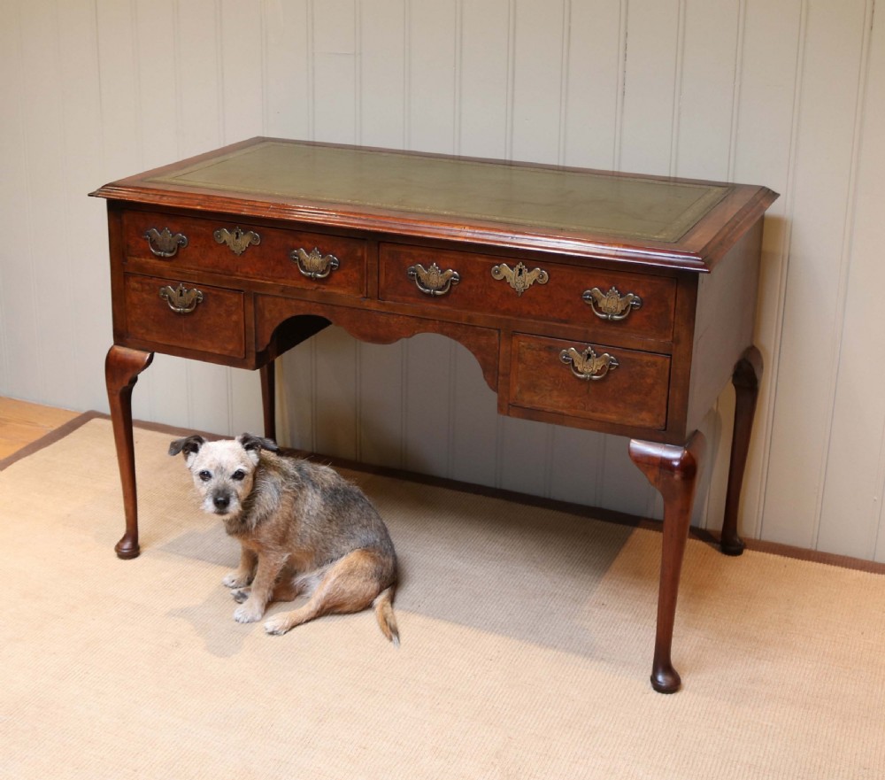 Walnut Kneehole Writing Desk View III