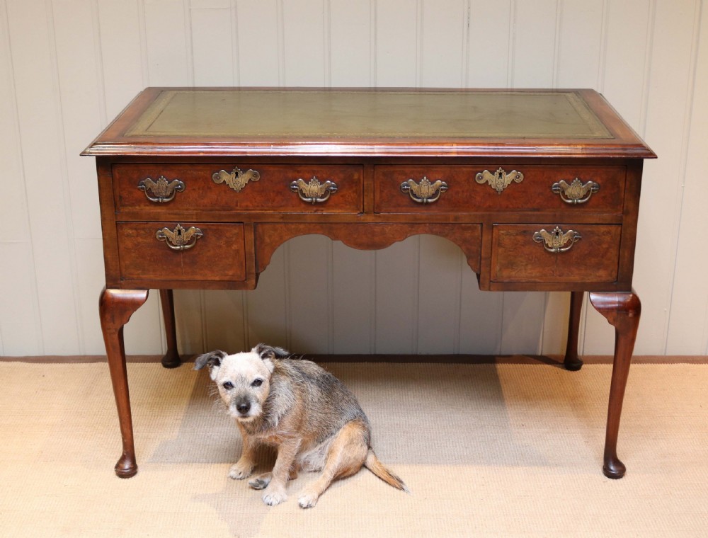 Walnut Kneehole Writing Desk View IV