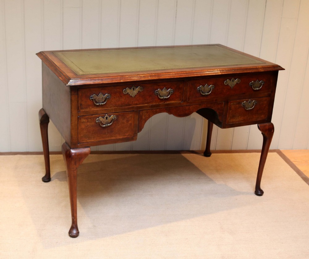 Walnut Kneehole Writing Desk View VII
