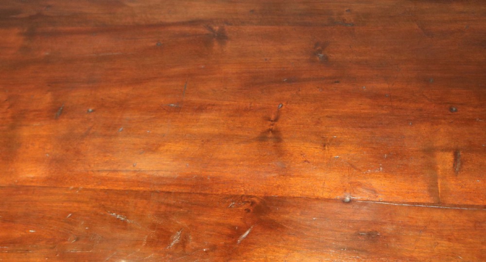 Large Rustic French Walnut Dining Table View VIII