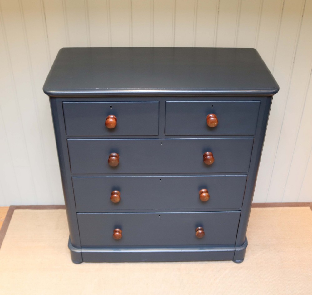 Victorian Painted Chest Of Drawers  View IV