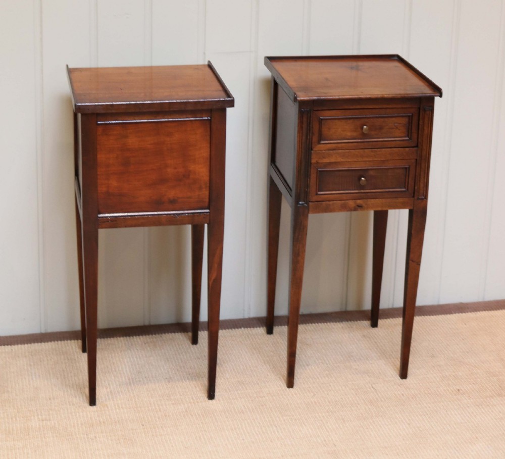 French Cherrywood Bedside Cabinets View VII